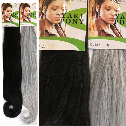 Yaki Pony 24" Braids