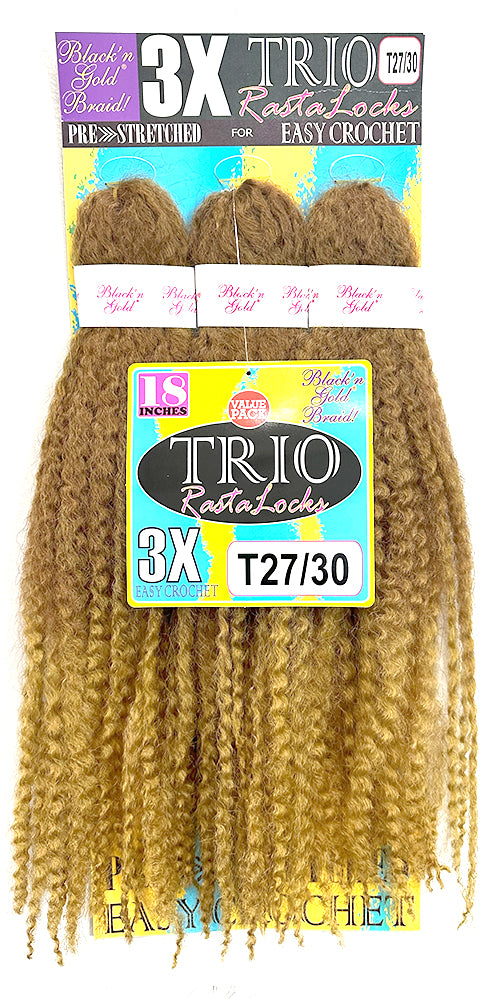 3X TRIO RASTALOCKS Crochet Braiding hair for Twists