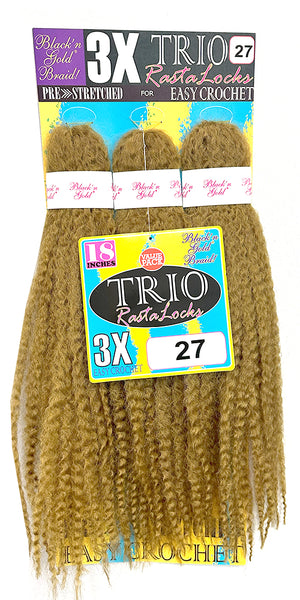 3X TRIO RASTALOCKS Crochet Braiding hair for Twists
