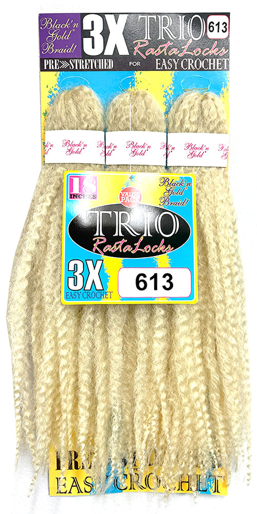 3X TRIO RASTALOCKS Crochet Braiding hair for Twists