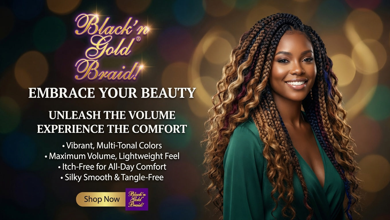 Black 'n Gold Braid Home