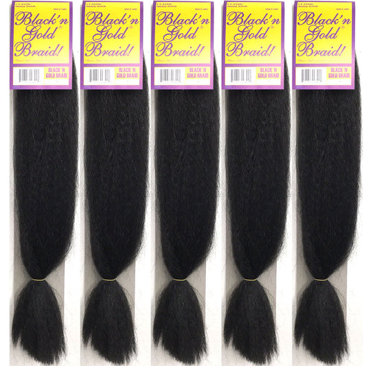 10 Pack Value Deal - Classic Braids 2oz. Kanekalon Synthetic Jumbo Braiding Hair