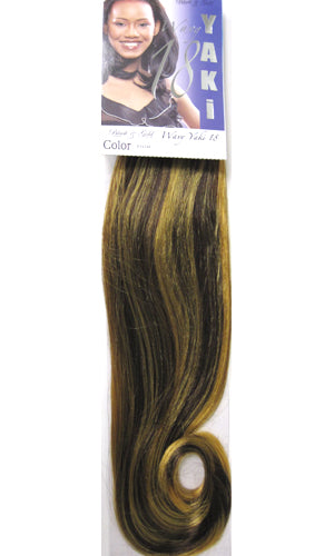 Wavy Yaki Pony for Braiding 18"