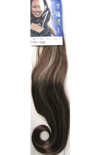Wavy Yaki Pony for Braiding 18"