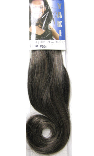 Wavy Yaki Pony for Braiding 18"