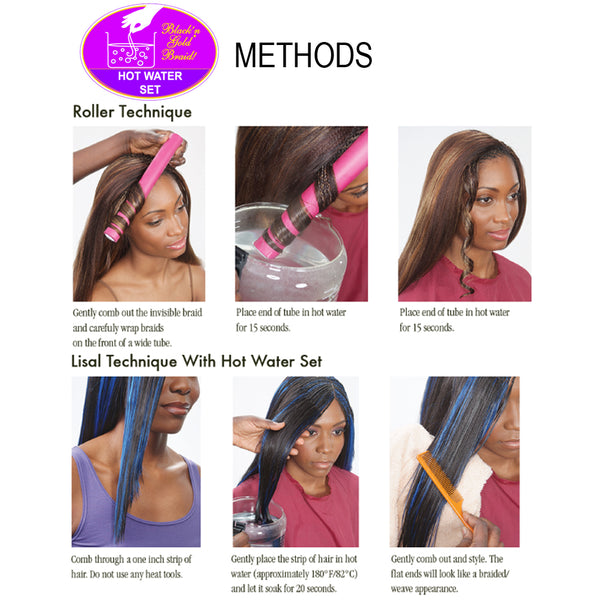 5 Pack Value Deal - Classic Braids 3oz. Kanekalon Synthetic Jumbo Braiding Hair