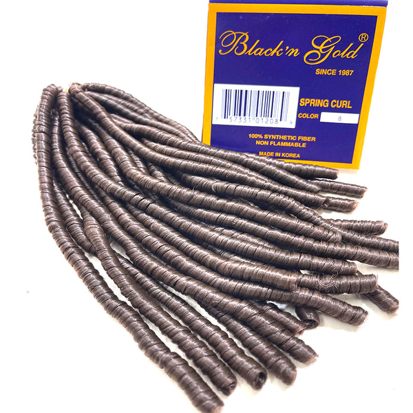 3 Packs of BNG Spring Curls 10" Crochet Braiding Hair