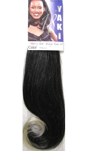 Wavy Yaki Pony for Braiding 18"
