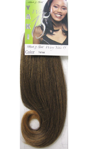Wavy Yaki Pony for Braiding 15"