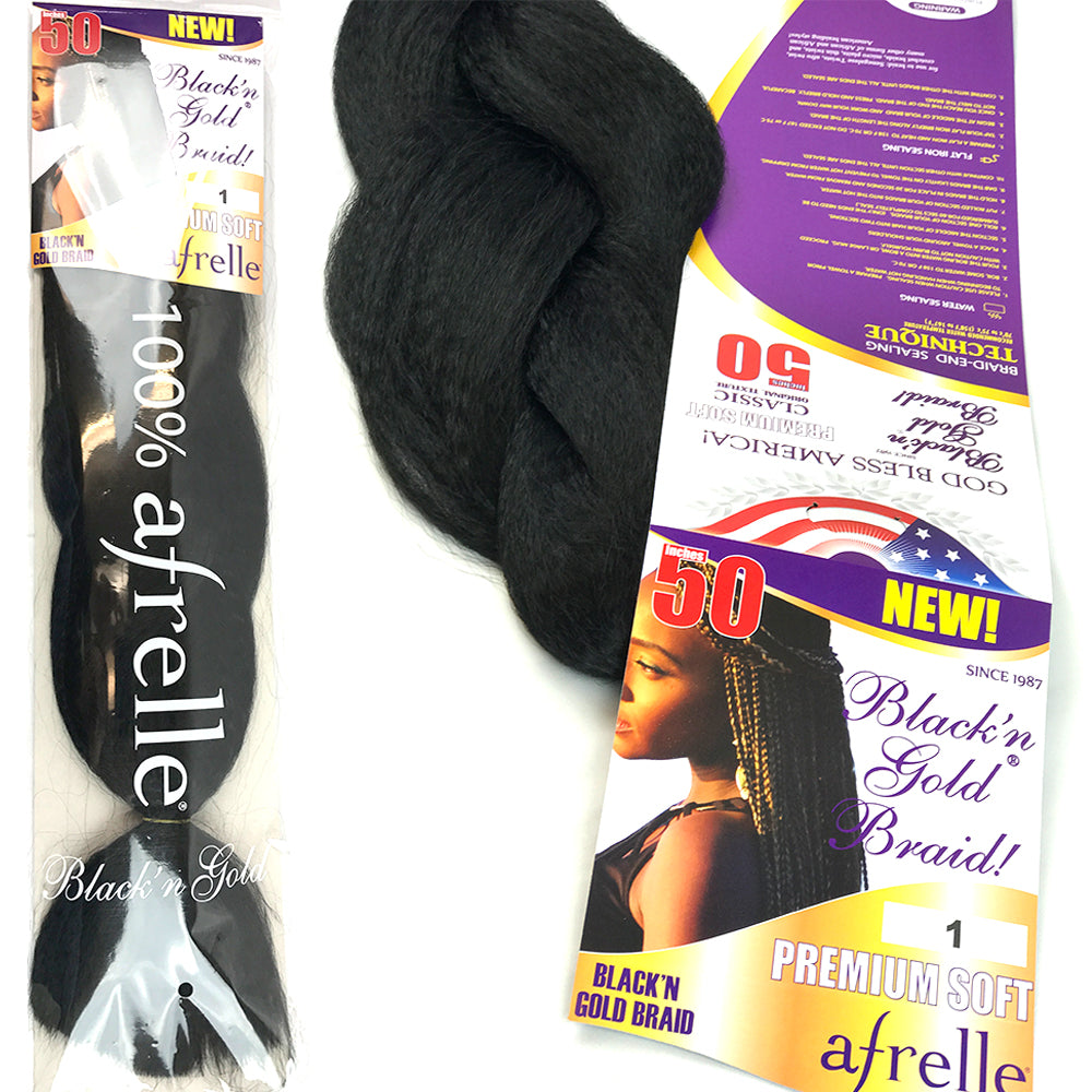 5 Pack Value Deal - Premium Soft Braids 3oz. braiding hair