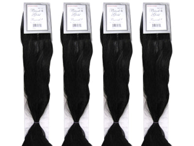 Silver Braids 3oz. Kanekalon Silky Synthetic Braiding Hair - The Millennium Braid